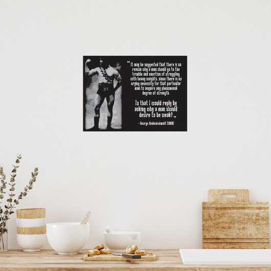 トレーニングやる気を起こさせる ポスター (キッチン)