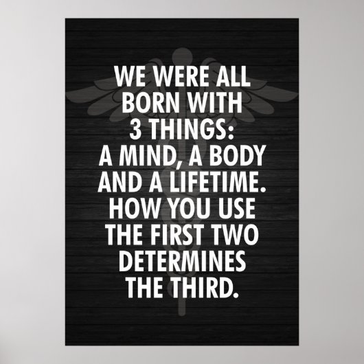 トレーニングやる気を起こさせる ポスター (正面)