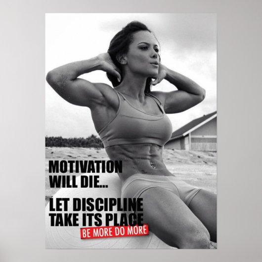 トレーニングやる気を起こさせる ポスター (正面)