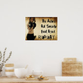 トレーニングやる気を起こさせる ポスター (キッチン)