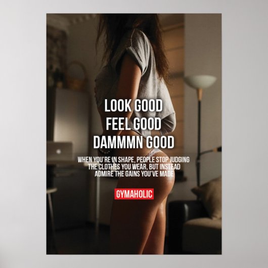 トレーニングやる気を起こさせる ポスター (正面)