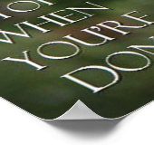 トレーニングやる気を起こさせる ポスター (角)