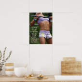 トレーニングやる気を起こさせる ポスター (キッチン)