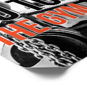 トレーニングやる気を起こさせる ポスター (角)