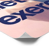 トレーニングやる気を起こさせる ポスター (角)