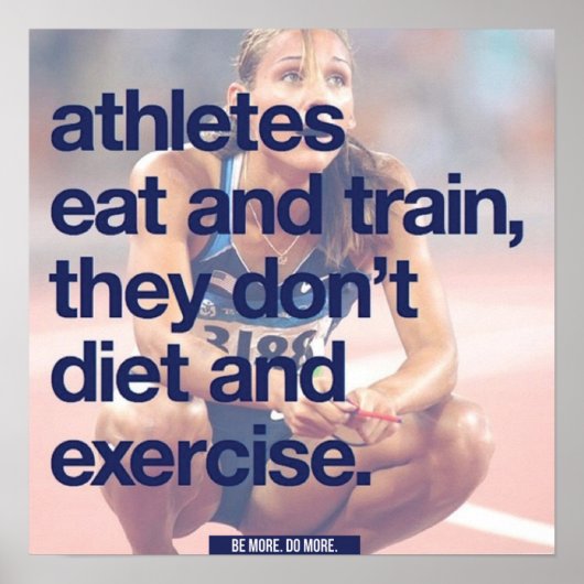 トレーニングやる気を起こさせる ポスター (正面)