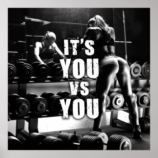 トレーニングやる気を起こさせる ポスター (正面)