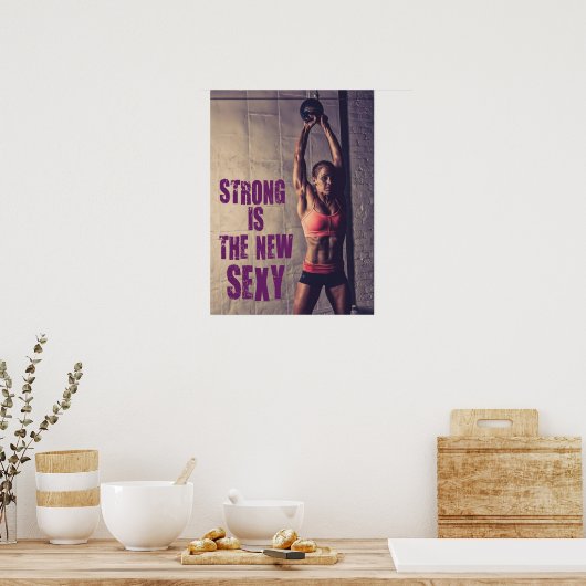 トレーニングやる気を起こさせる ポスター (キッチン)