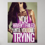 トレーニングやる気を起こさせる ポスター (正面)