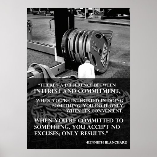 トレーニングやる気を起こさせる ポスター (正面)