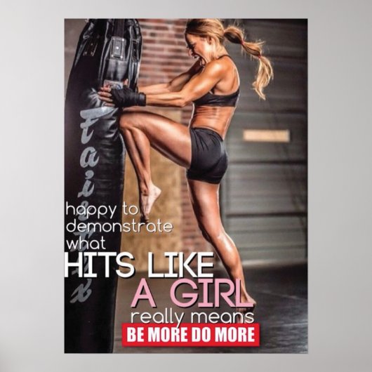 トレーニングやる気を起こさせる ポスター (正面)