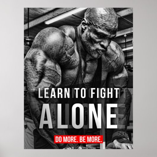 トレーニングやる気を起こさせる ポスター (正面)