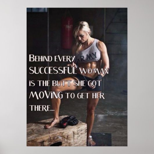 トレーニングやる気を起こさせる ポスター (正面)