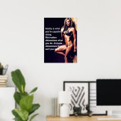 トレーニングやる気を起こさせる ポスター (ホームオフィス)