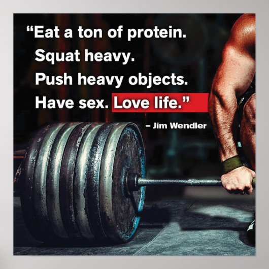 トレーニングやる気を起こさせる ポスター (正面)