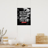 トレーニングやる気を起こさせる ポスター (キッチン)