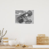 トレーニングやる気を起こさせる ポスター (キッチン)