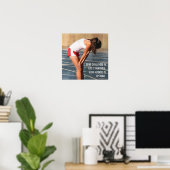 トレーニングやる気を起こさせる ポスター (ホームオフィス)