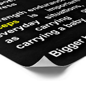 トレーニングやる気を起こさせる ポスター (角)