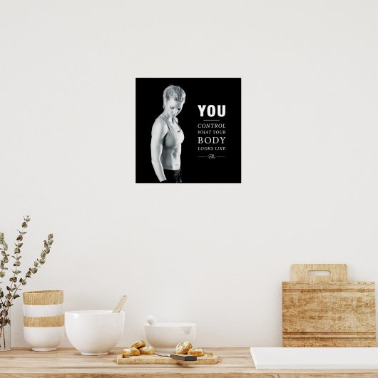 トレーニングやる気を起こさせる ポスター (キッチン)