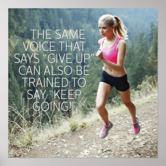 トレーニングやる気を起こさせる ポスター (正面)