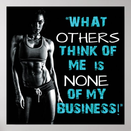 トレーニングやる気を起こさせる ポスター (正面)