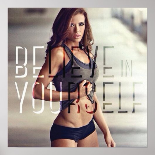 トレーニングやる気を起こさせる ポスター (正面)