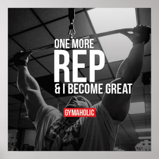 トレーニングやる気を起こさせる ポスター (正面)