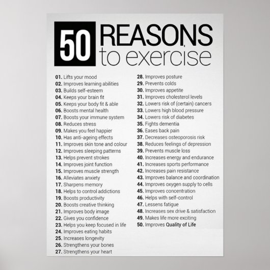 トレーニングやる気を起こさせる ポスター (正面)