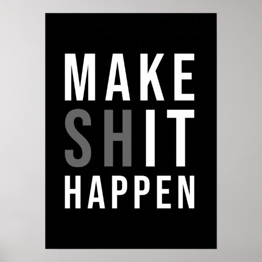 トレーニングやる気を起こさせる ポスター (正面)