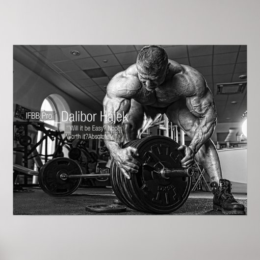 トレーニングやる気を起こさせる ポスター (正面)