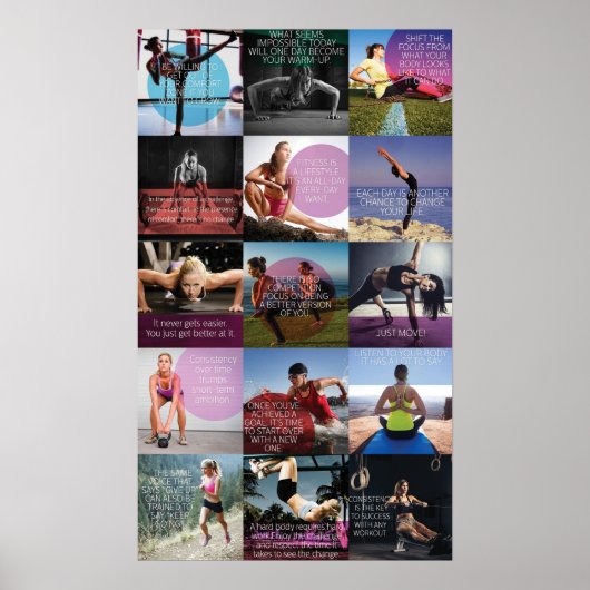 トレーニングやる気を起こさせる ポスター (正面)