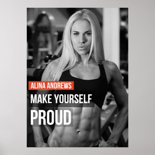 トレーニングやる気を起こさせる ポスター (正面)