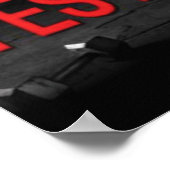 トレーニングやる気を起こさせる ポスター (角)