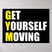 トレーニングやる気を起こさせる ポスター (正面)