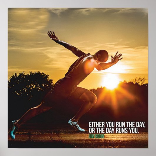 トレーニングやる気を起こさせる ポスター (正面)