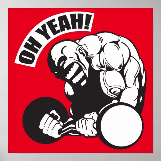 トレーニングやる気を起こさせる ポスター (正面)