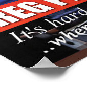 トレーニングやる気を起こさせる ポスター (角)