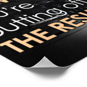 トレーニングやる気を起こさせる ポスター (角)