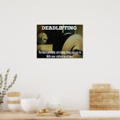 トレーニングやる気を起こさせる ポスター (キッチン)