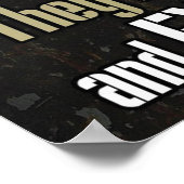 トレーニングやる気を起こさせる ポスター (角)