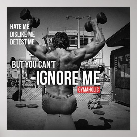 トレーニングやる気を起こさせる ポスター (正面)