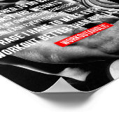 トレーニングやる気を起こさせる ポスター (角)