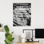 トレーニングやる気を起こさせる ポスター (ホームオフィス)