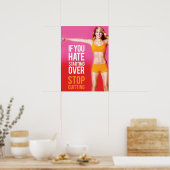 トレーニングやる気を起こさせる ポスター (キッチン)