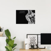 トレーニングやる気を起こさせる ポスター (ホームオフィス)