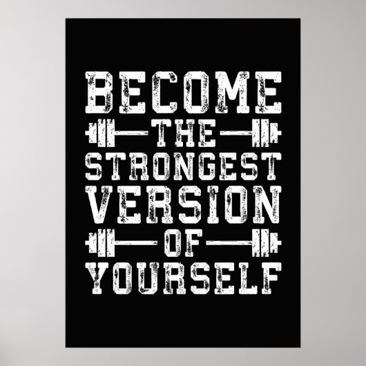 トレーニングやる気を起こさせる ポスター (正面)