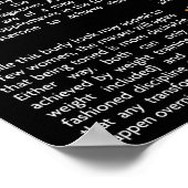 トレーニングやる気を起こさせる ポスター (角)