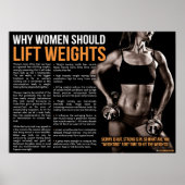 トレーニングやる気を起こさせる ポスター (正面)