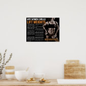 トレーニングやる気を起こさせる ポスター (キッチン)